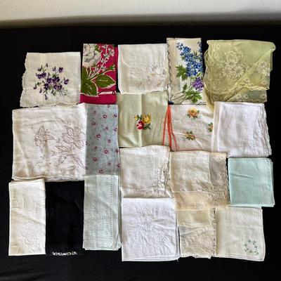 Vintage Handkerchiefs 