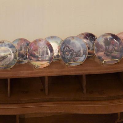 Thomas Kinkade Monthly Plates