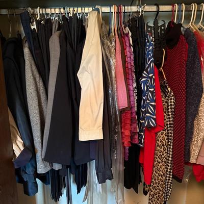 Contents Of Closet # 2 Size M-L