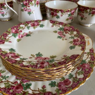Vintage China Set - Olde English Garden by Royal Stafford 