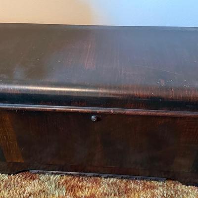 Cedar Chest With Contents