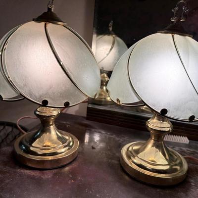 Pair Of Touch Lamps