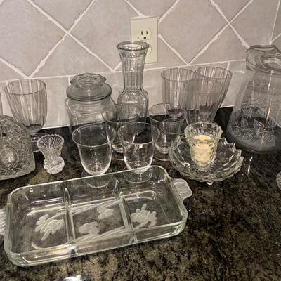 Pretty Clear Glass!