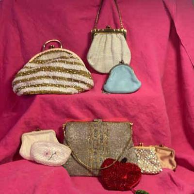 Art deco purse and coin purses
