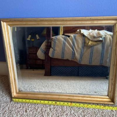 Vintage framed mirror
