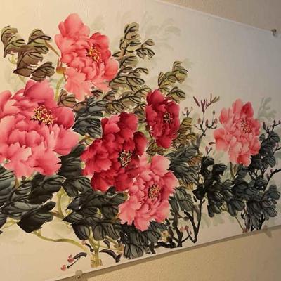 Watercolors and painted laquer box