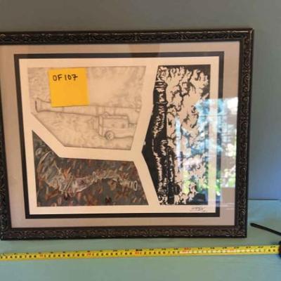 Ink and pencil original art