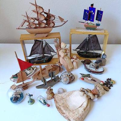 Miscellaneous travel sea themed lot