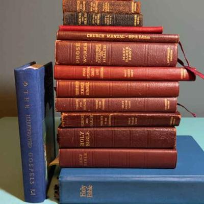 Christian science books and bibles