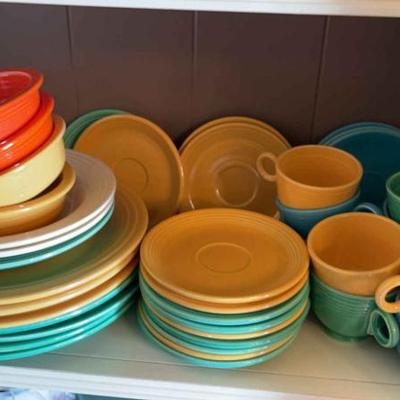 Fiestaware mixed bright set
