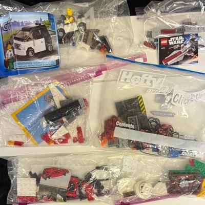 6 Variety Lego Sets