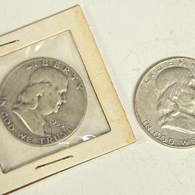 U.S. coin that features Benjamin Franklin on the obverse and the Liberty Bell on the reverse