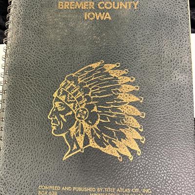 1983 Pictorial Atlas Bremer County Iowa