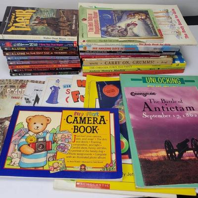 Vintage Kids & Teen Books (25+) – R.L. Stine Fear Street, R.C. Welch, W.D. Myers + More