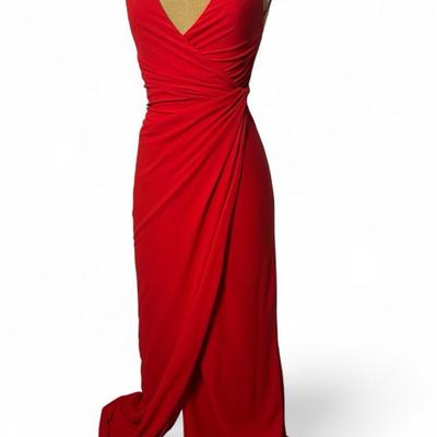 Gia & Co Red Formal Maxi Dress - Size M 
