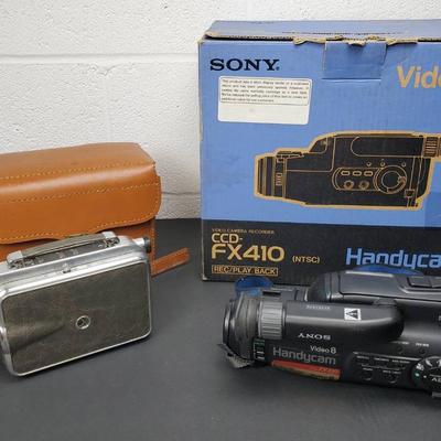 Sony Video8 Handycam CCD-FX410 with Accessories & Instruction +  KEYSTONE Executive K5