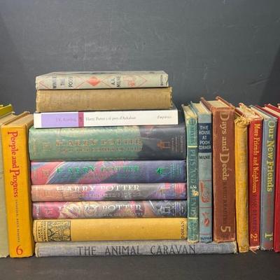 Children’s Fiction Books -Antique & Vintage with Extras