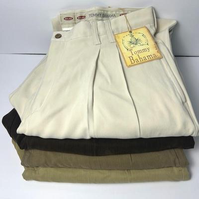 Tommy Bahama Silk Pants (4) Some New W Tag- Size 36