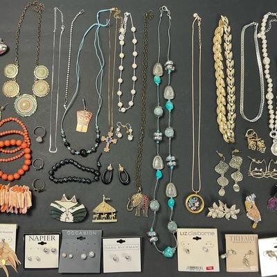 Costume Jewelry Including Napier And Trifari 