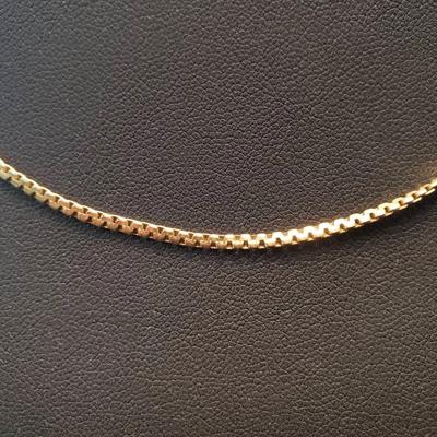 14K Gold 16” Flat Rope Necklace  (5.52g)