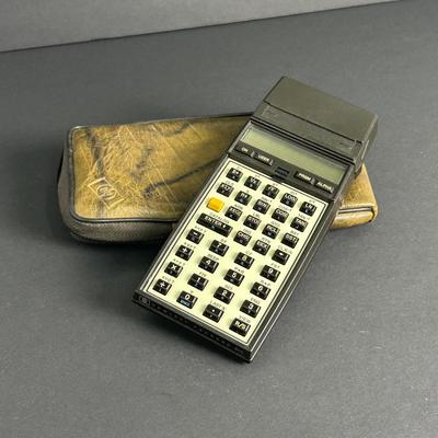 Vintage Hewlett-Packard  HP-41CX Calculator (Half-Nut) with Case