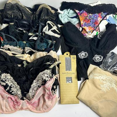 Bras, New with Tag & More Intimates - 34D, 34-36C, M-L