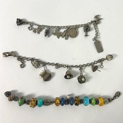 Sterling Silver Charm Bracelets