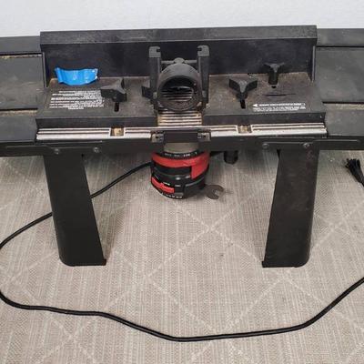 Craftsman Router Model 315.175040 & Deluxe Router Table