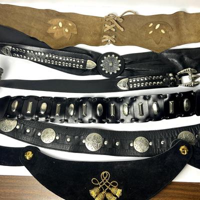 Leather & Suede Belts 