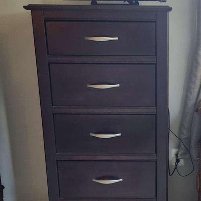 Bassett Lingerie Cabinet And Small TV 