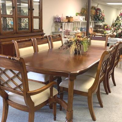 Dining Table And Eight Chairs