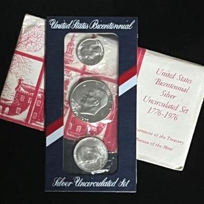 U.S. Bicentennial Silver Uncirculated Set 1776-1976