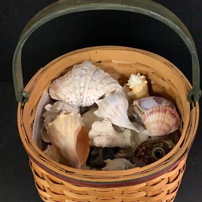 Basket Of Sea Shells