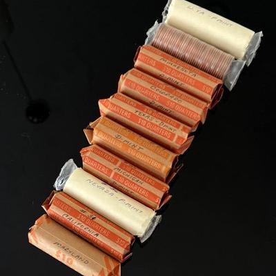 (10) $10 Rolls U.S. States Quarters, 2000s, #3