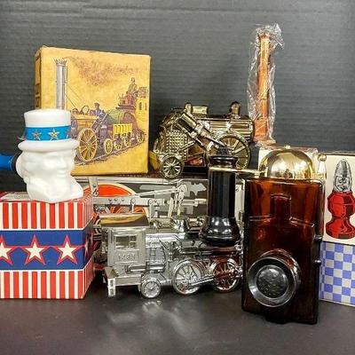 Vintage Avon After Shave Decanters With Original Boxes