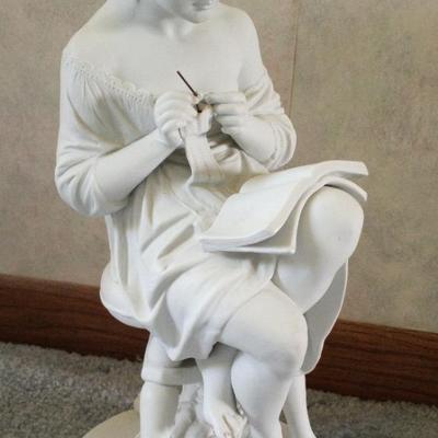 Porcelain Bisque Figurine 