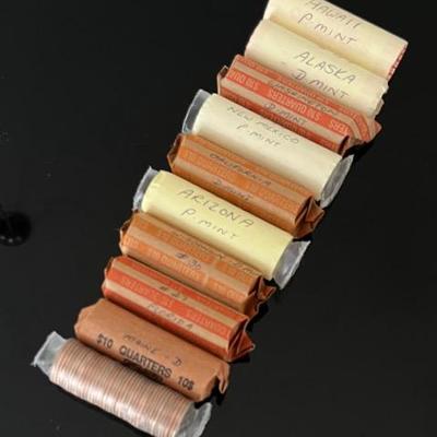 (10) $10 Rolls U.S. State Quarters, 2000s, #4