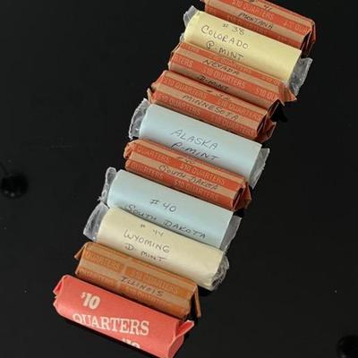 (10) $10 Rolls U.S. State Quarters, 2000s, #1