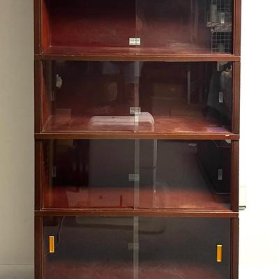 Globe-Wernicke Mahogany Bookcase