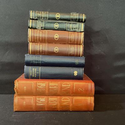 Vintage Swedish Books And Dictionaries 