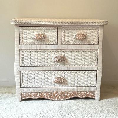 Pier One Wicker Chest Of Drawers