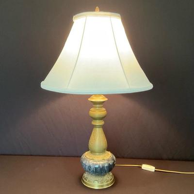 Vintage Brass Like Lamp