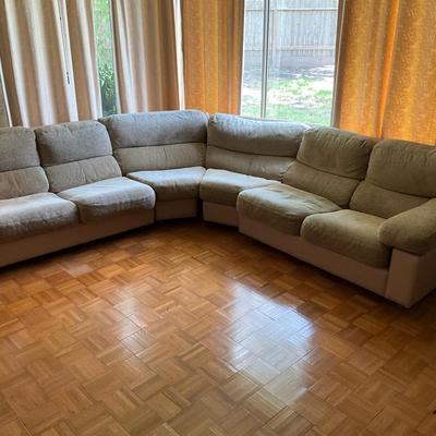 Retro Corner Sofa Sectional 