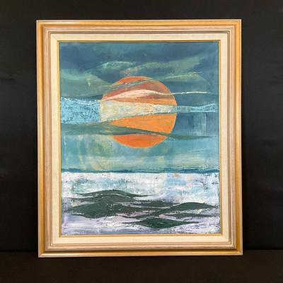 Painting Of A Sunset