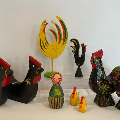 Roosters And Friends 