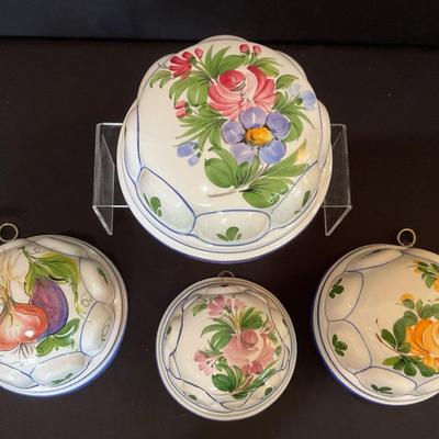Vintage ABC Bassano Ceramic Molds