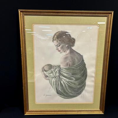 Irene Spencer Colorized Print 1