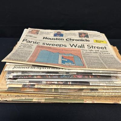 Historical Event Newspapers 1933 On