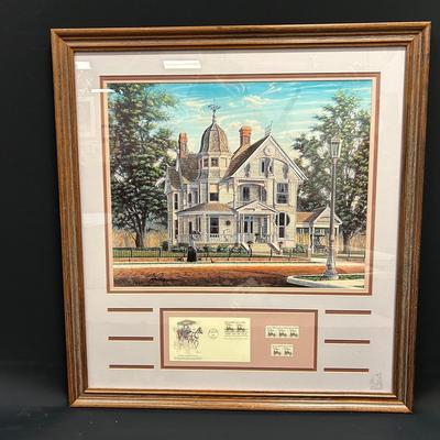 Victorian Home Framed Print