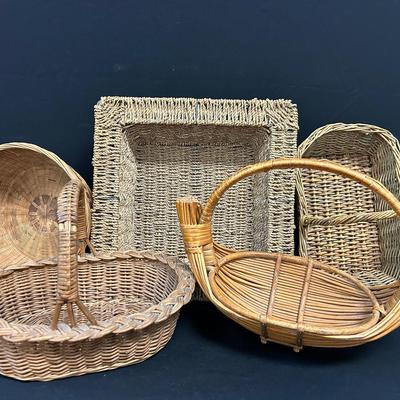 Woven Vintage Baskets